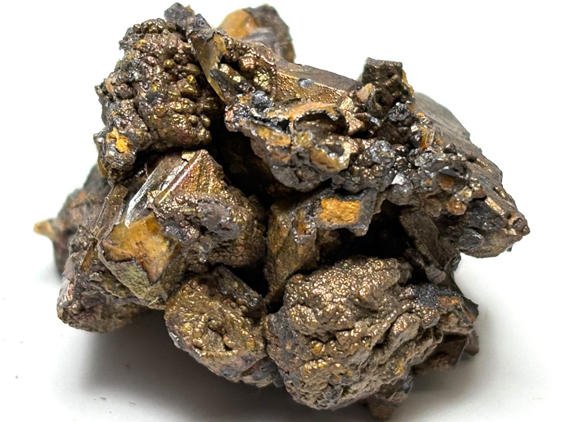 長野県川上村居倉産 褐鉄鉱 & 水晶 / Limonite & Quartz