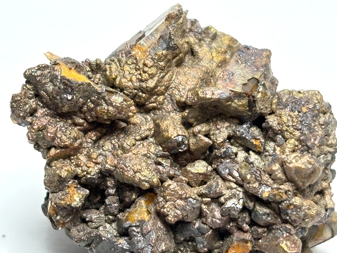 長野県川上村居倉産 褐鉄鉱 & 水晶 / Limonite & Quartz