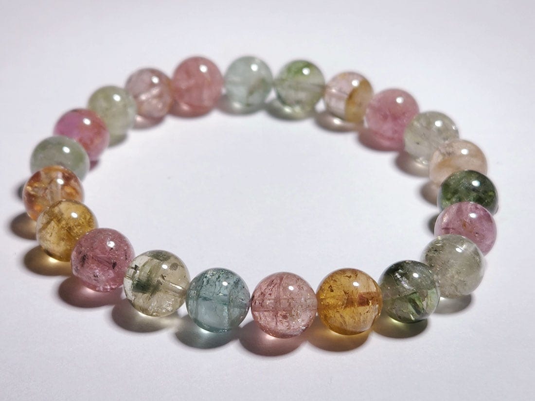 キャンディーカラートルマリン 8mmブレスレット | プレミアム  