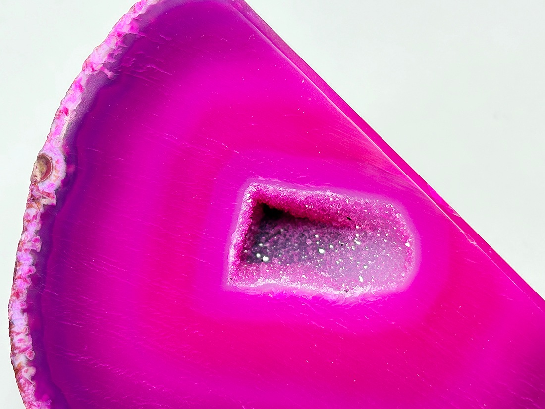 特価】ブラジル産 カラーアゲートジオード/Agate Geode