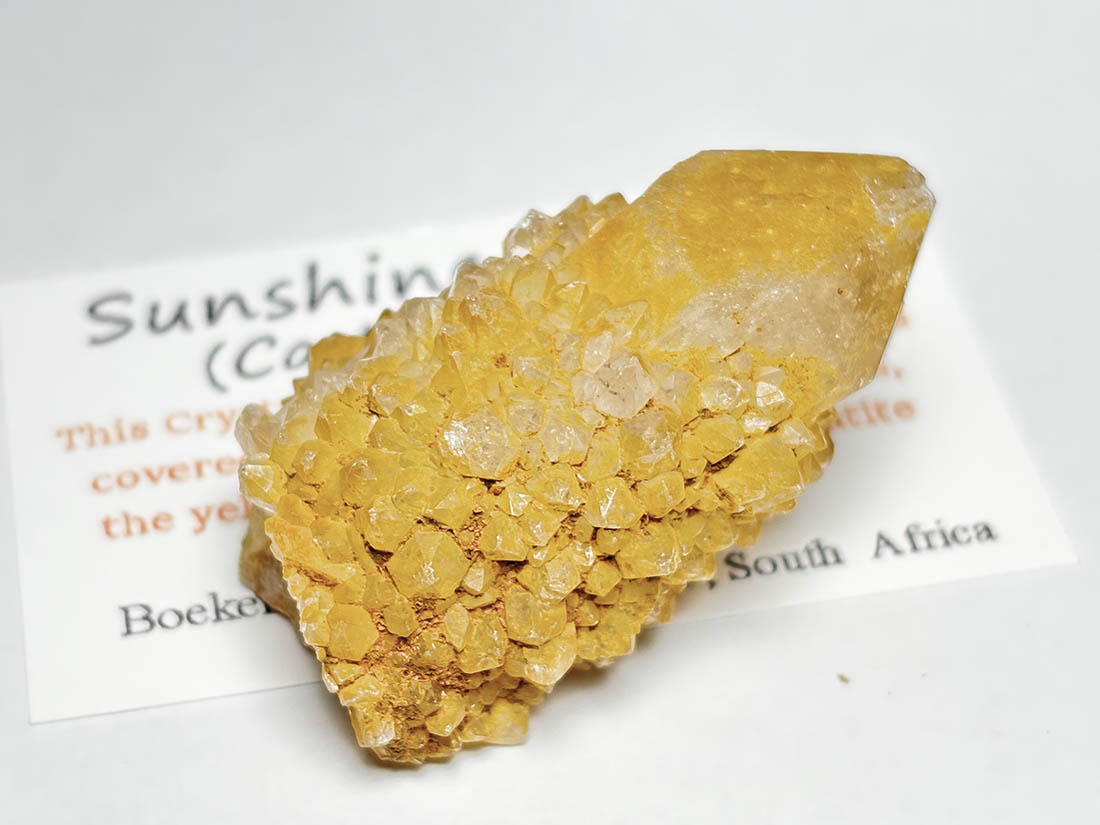 南アフリカ産 サンシャインクォーツ (カクタスリモーネ)/ Cactus Quartz