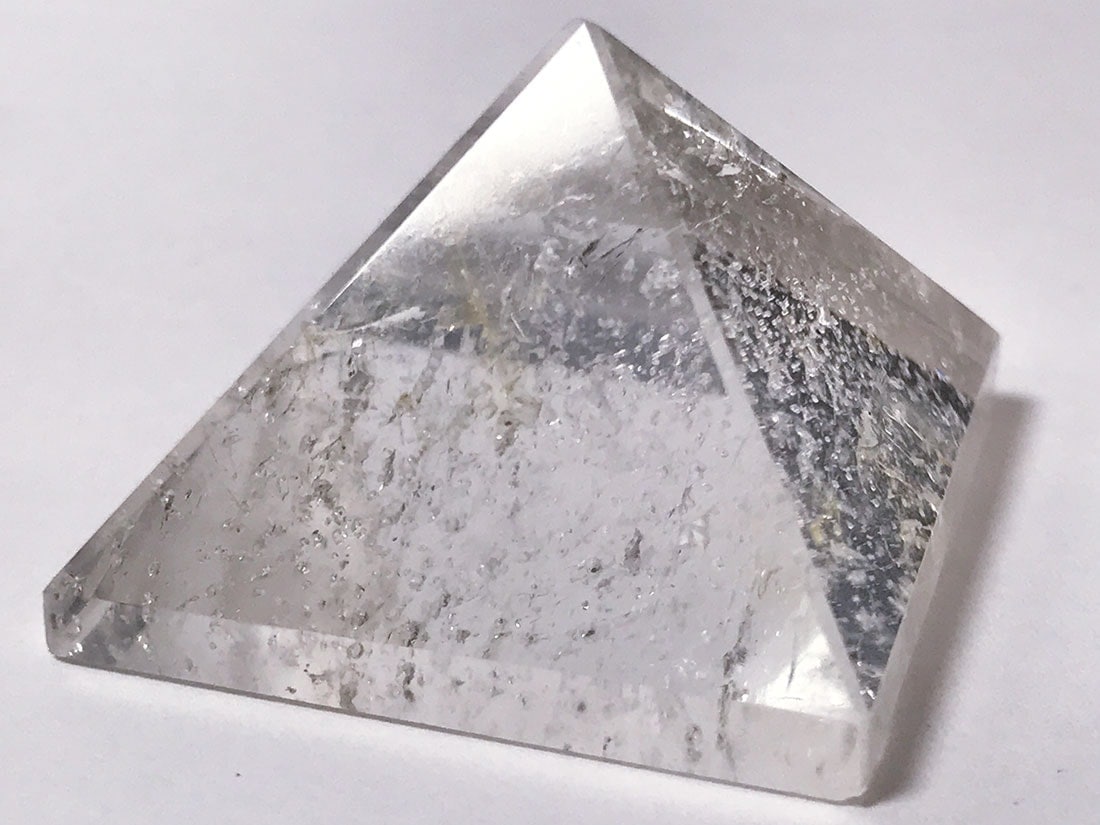 【レムリアン水晶】 ピラミッド シェイプ C ブラジル産 レムリアン水晶】 ピラミッド シェイプ C ブラジル産の通販 by