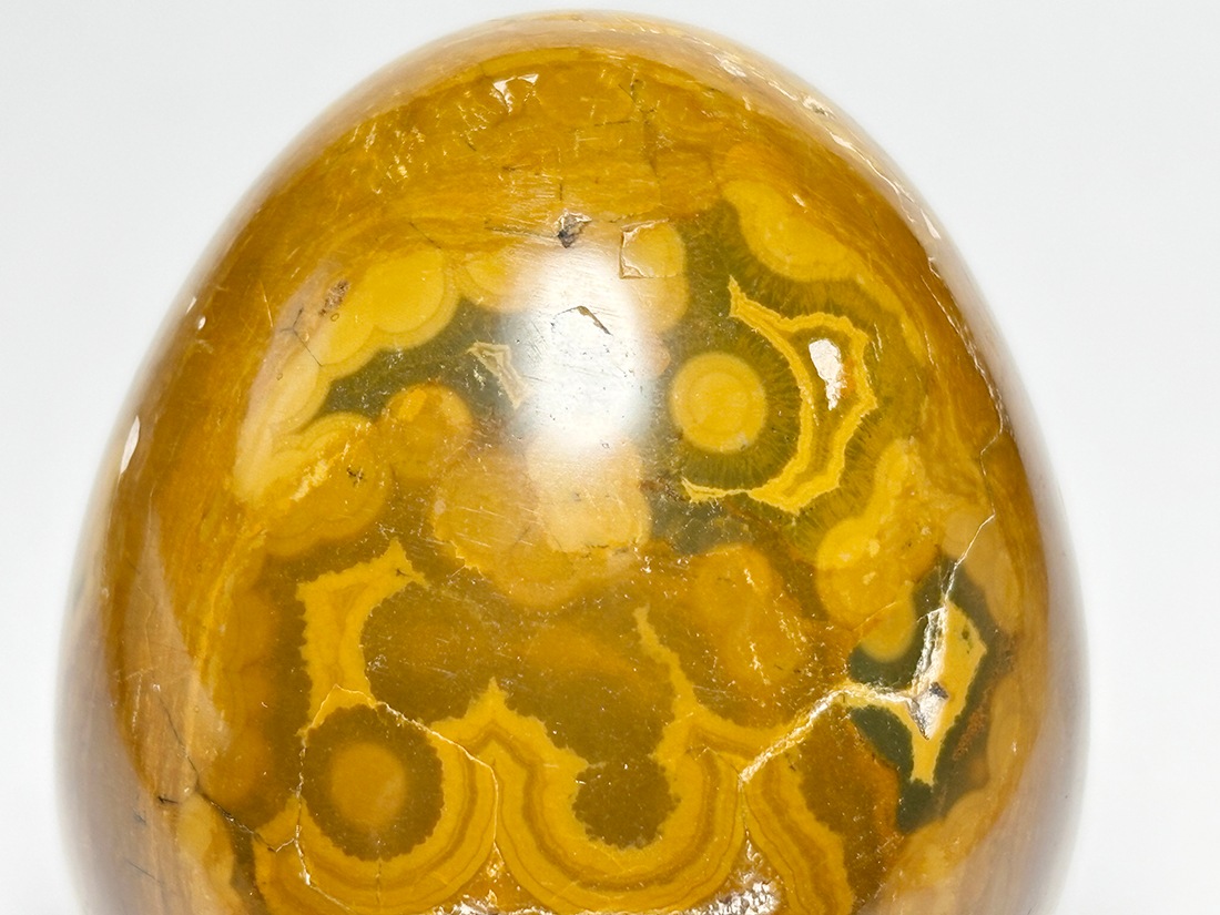 マダガスカル産 オーシャンジャスパー エッグ ( 碧玉 )/ Ocean Jasper
