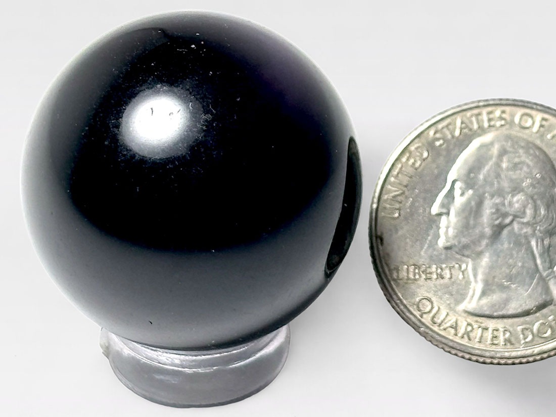 メキシコ産 レインボーオブシディアン 28mm丸玉/Rainbow Obsidian