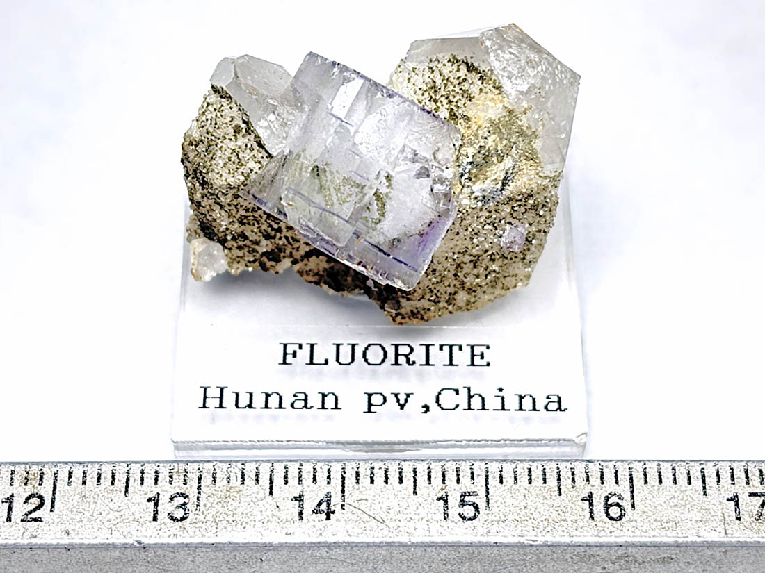 湖南省産 クリアフローライト ( 蛍石 ) / Fluorite