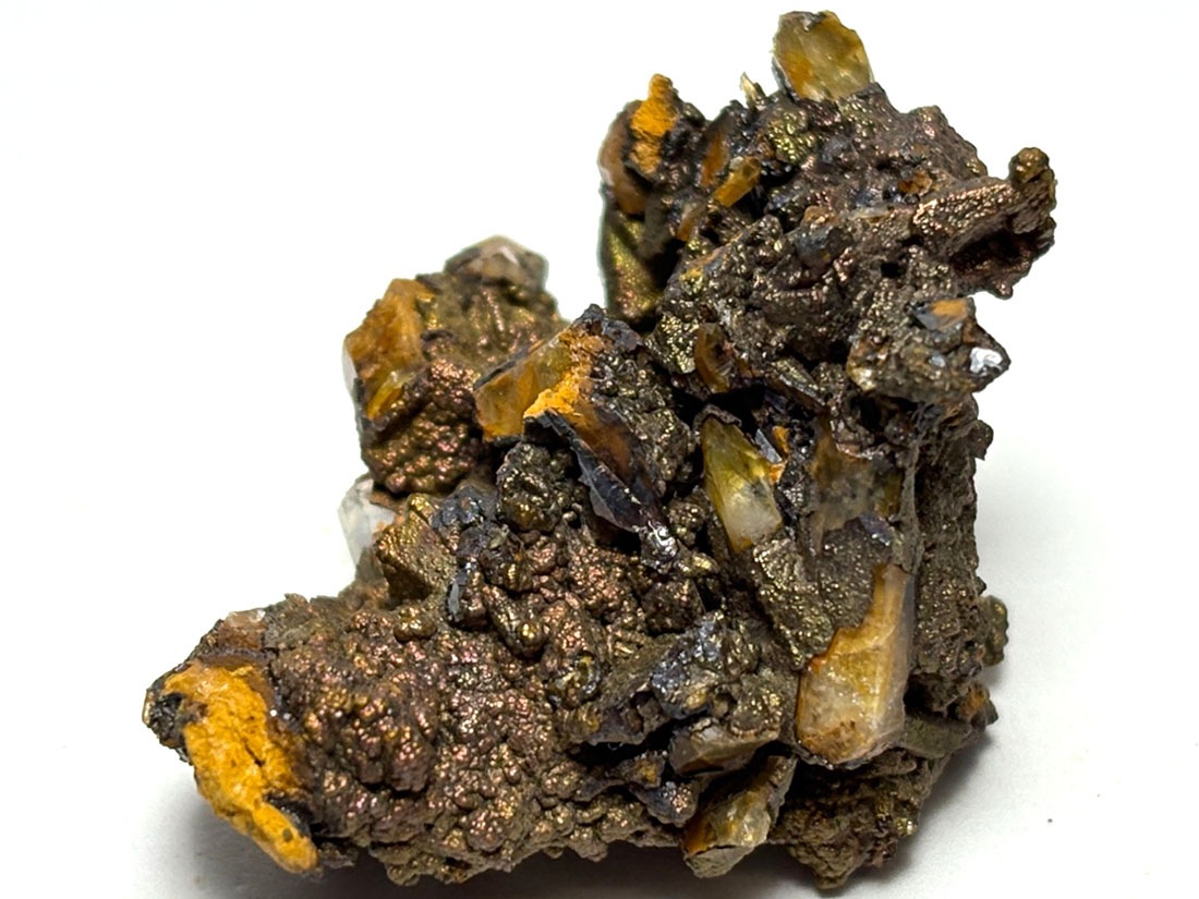 長野県川上村居倉産 褐鉄鉱 & 水晶 / Limonite & Quartz