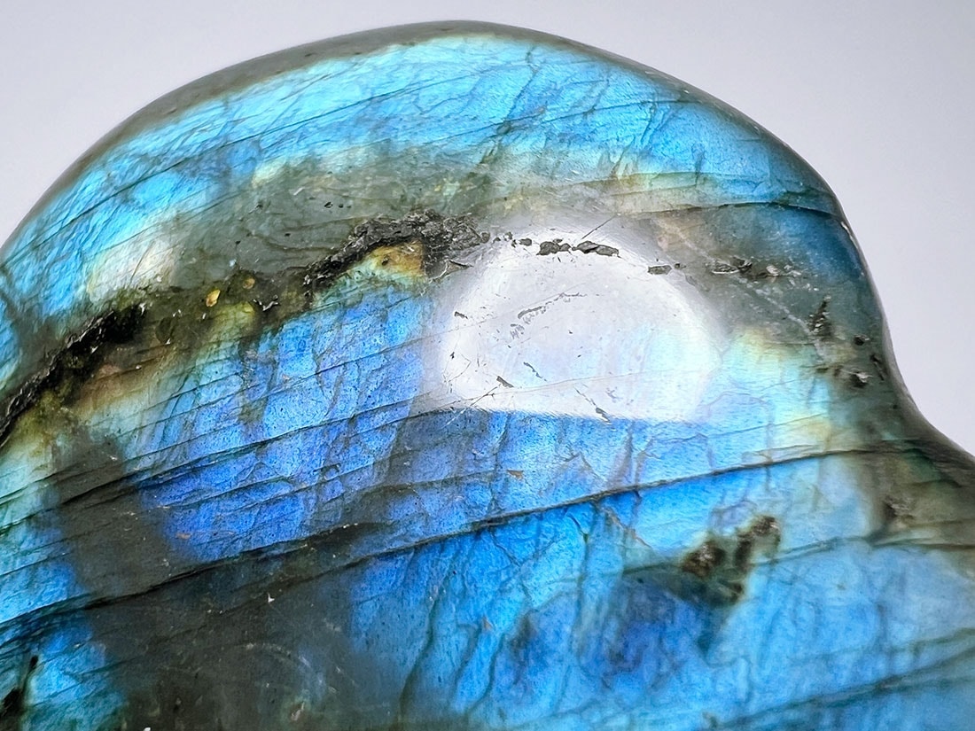 マダガスカル産ラブラドライト ハート