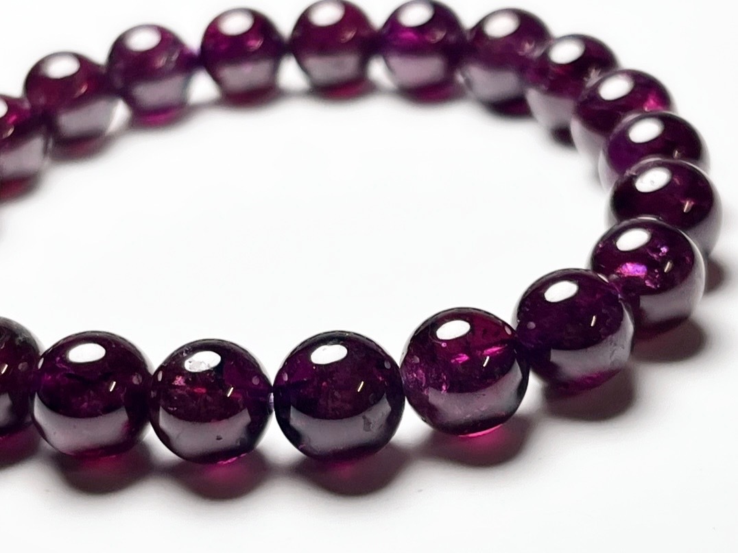 ロードナイトガーネット　ブレスレット ロードライトガーネット 7mm ブレスレット / Rhodolite Garnet