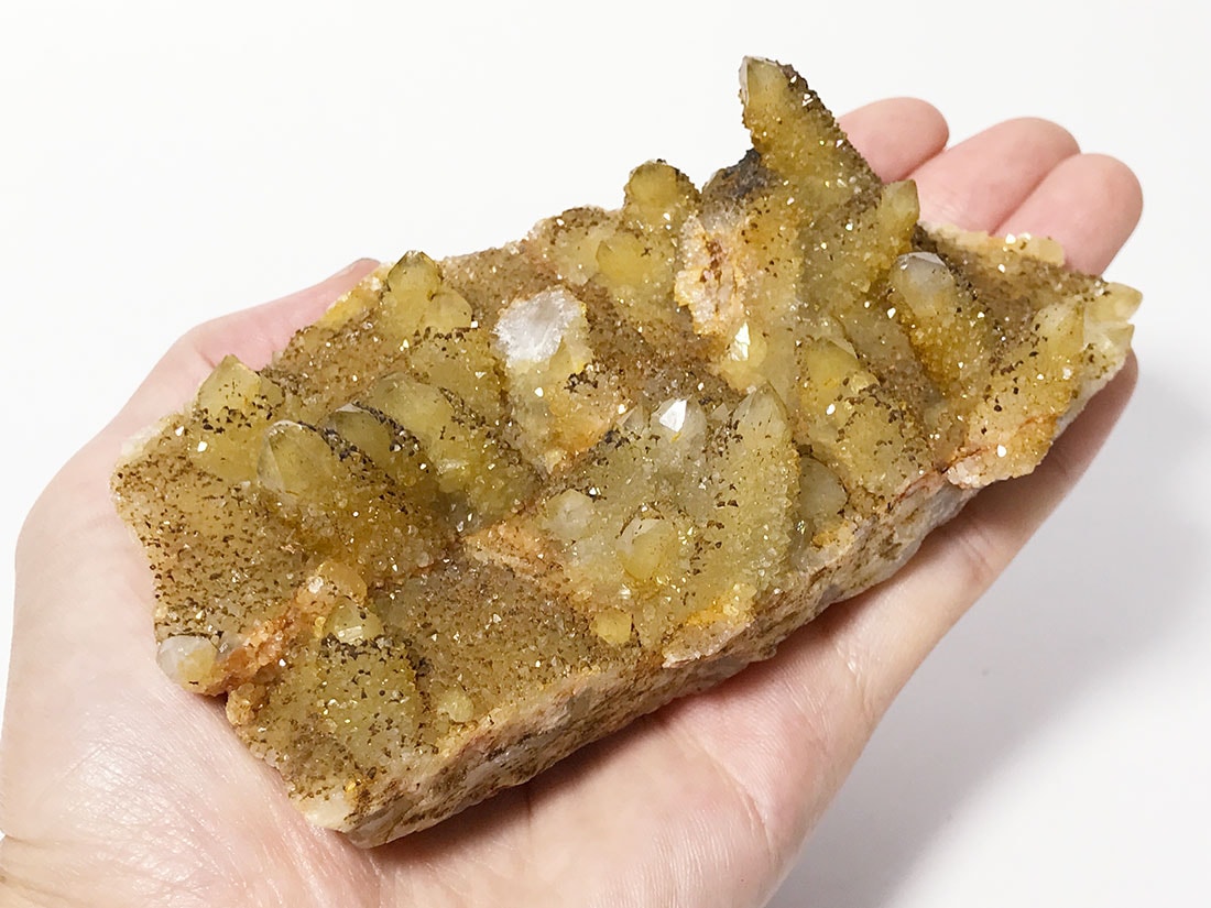 南アフリカ産スピリットクォーツ(ゴールデンヒーラー)/Cactus Quartz