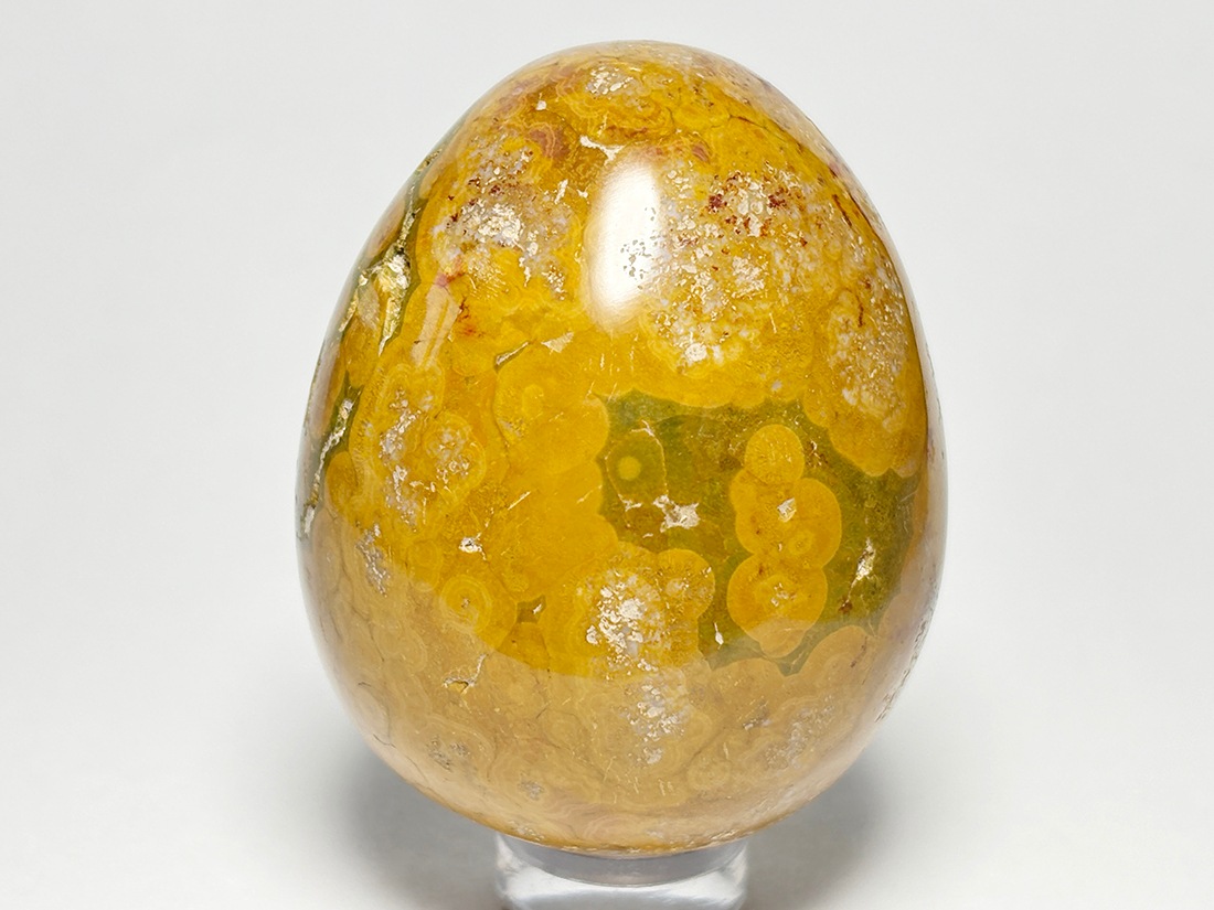 マダガスカル産 オーシャンジャスパー エッグ ( 碧玉 )/ Ocean Jasper Egg