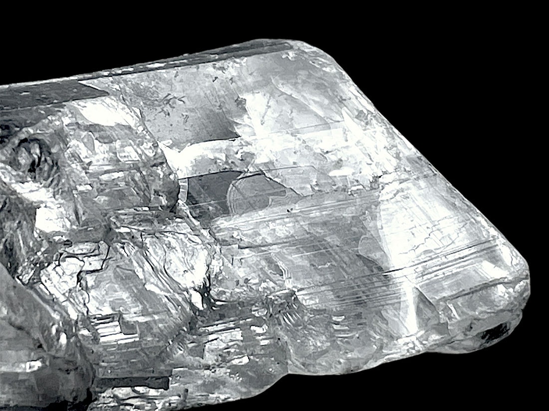 セレナイト メキシコ産 鉱石 鉱物 ミネラル 標本 原石 ④ セレナイト 530 メキシコ - 鉱物標本・隕石標本販売のWeb専門店