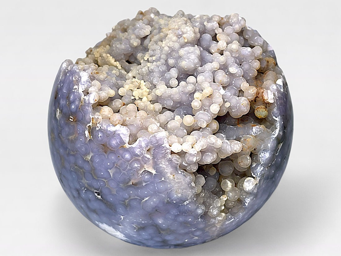 インドネシア産グレープカルセドニー71mm丸玉