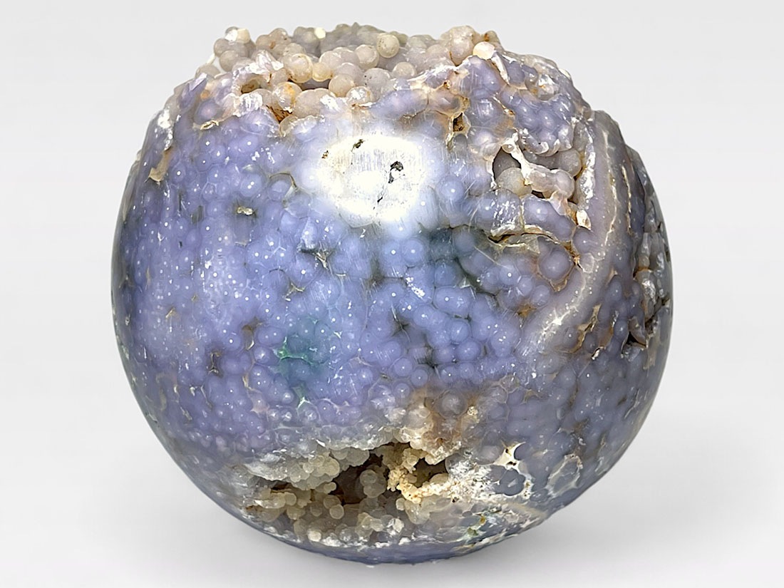 インドネシア産グレープカルセドニー71mm丸玉