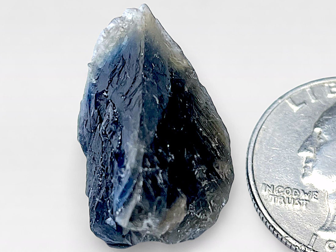 レア！ パキスタン産 赤蛍光 ディープブルー フローライト