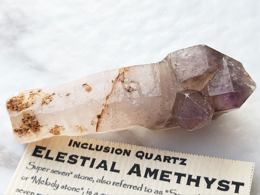 モザンビーク産 セプターエレスチャルアメジスト/Sceptre Elestial