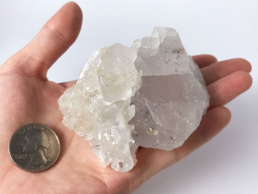 四川省産フローライトonクォーツ