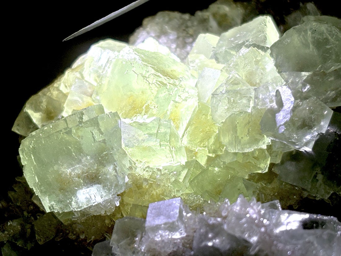 福建省産グリーンフローライト/Fluorite (蛍石)