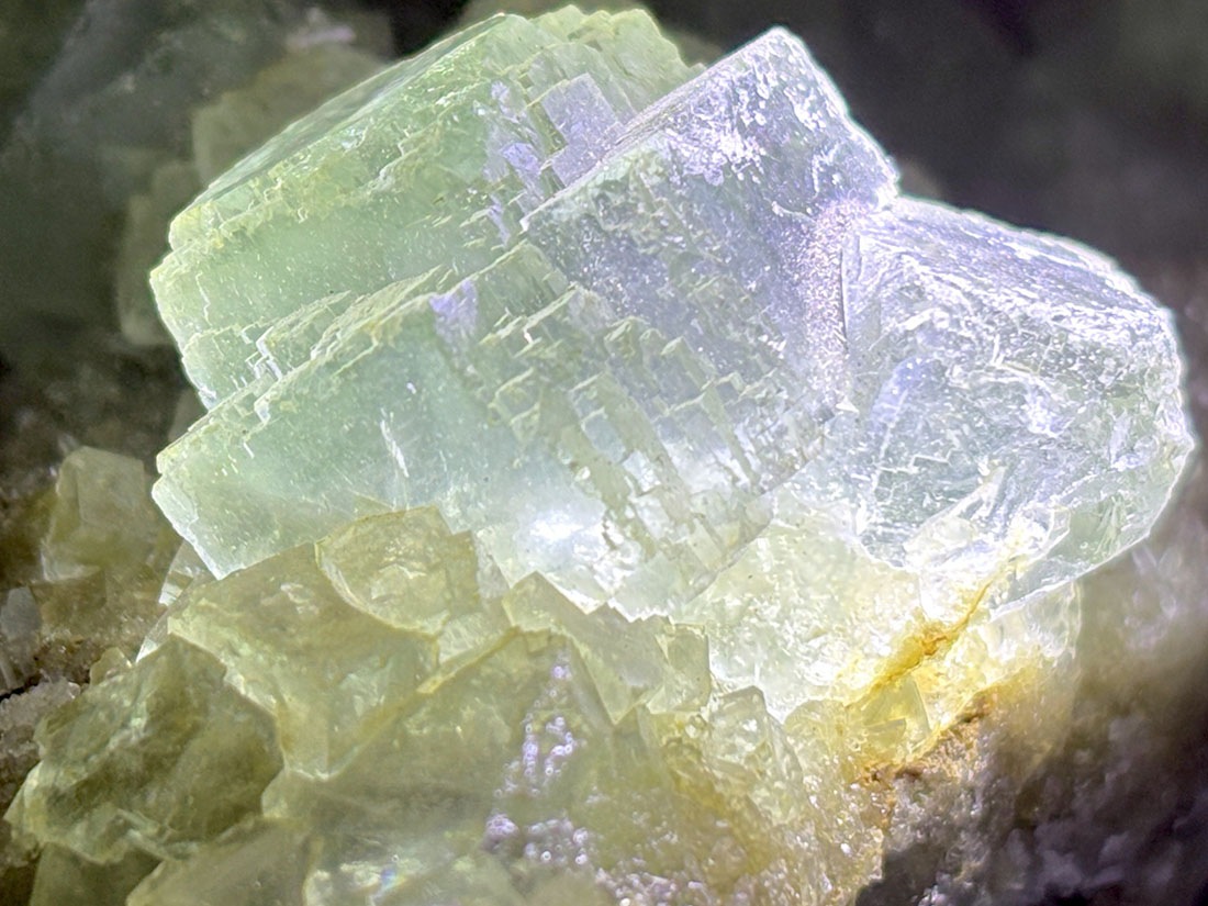 福建省産グリーンフローライト/Fluorite (蛍石)