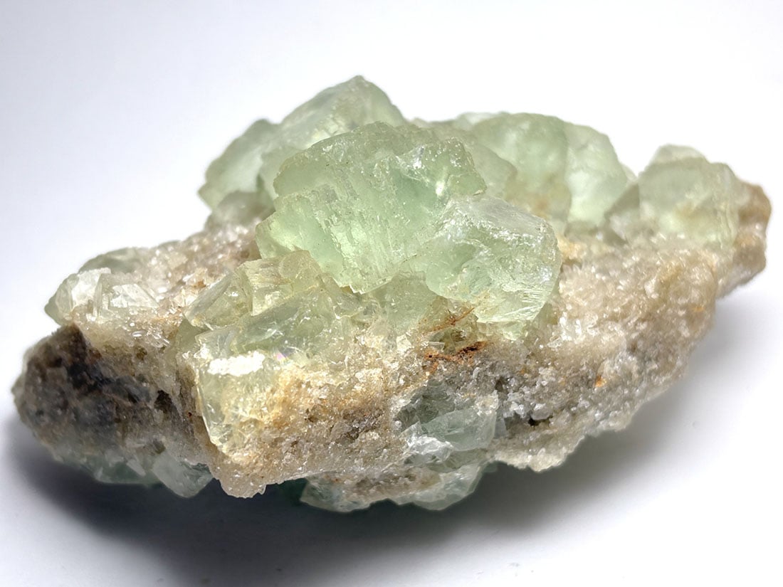 福建省産グリーンフローライト/Fluorite (蛍石)