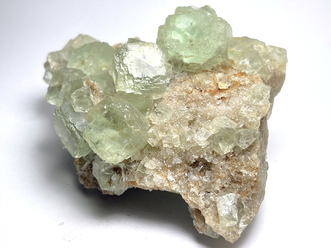 福建省産グリーンフローライト/Fluorite (蛍石)
