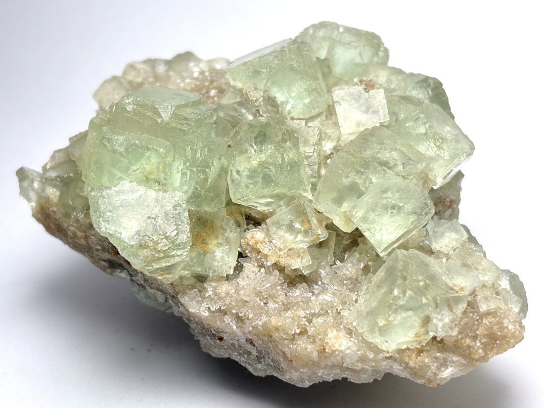 福建省産グリーンフローライト/Fluorite (蛍石)