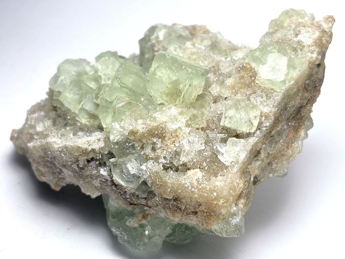 福建省産グリーンフローライト/Fluorite (蛍石)