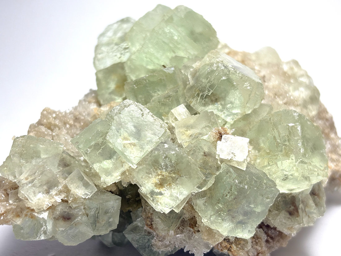 福建省産グリーンフローライト/Fluorite (蛍石)