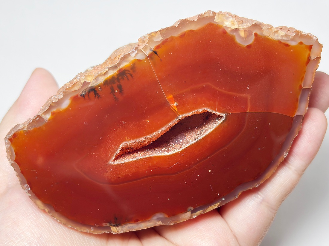 ブラジル産アゲートジオード（瑪瑙晶洞）/Agate Geode