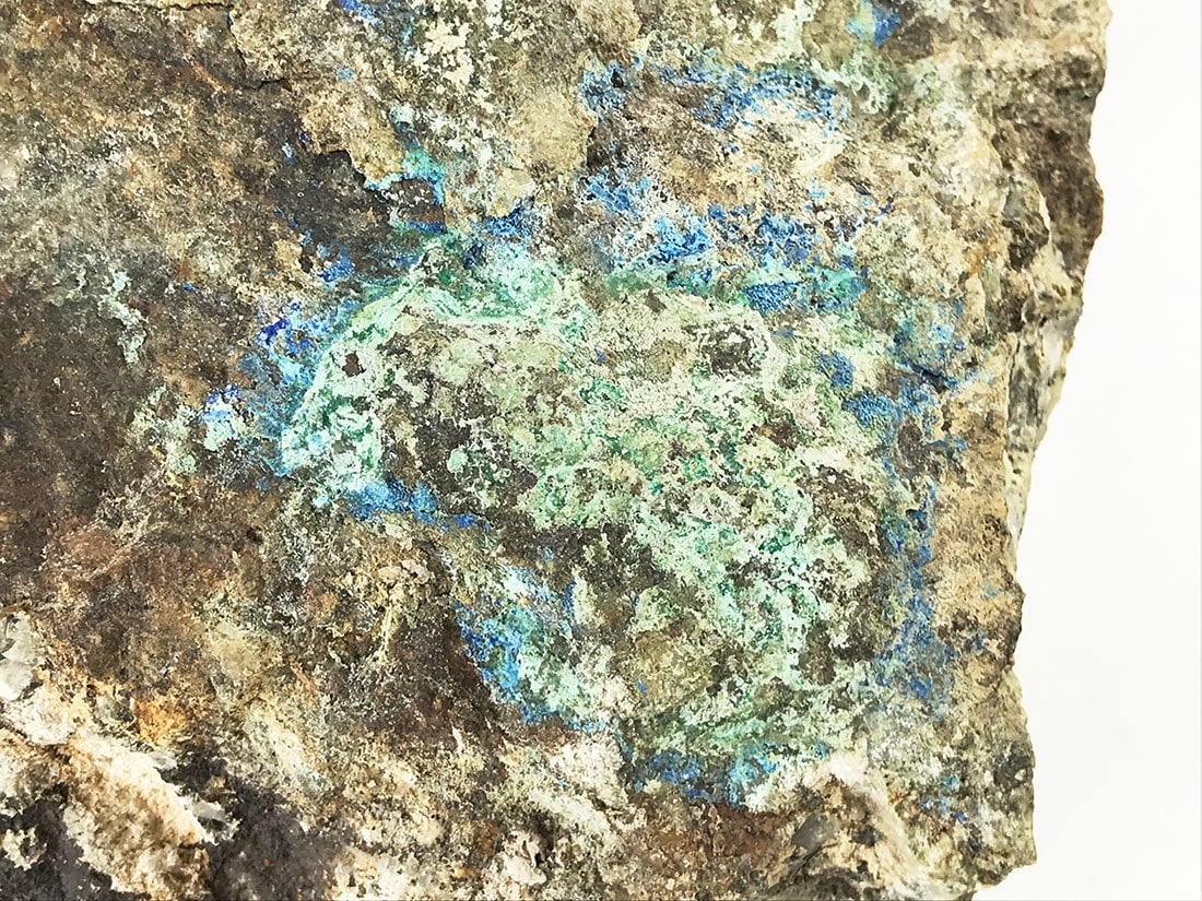 栃木県日光市足尾町産 青鉛鉱 （リナライト）