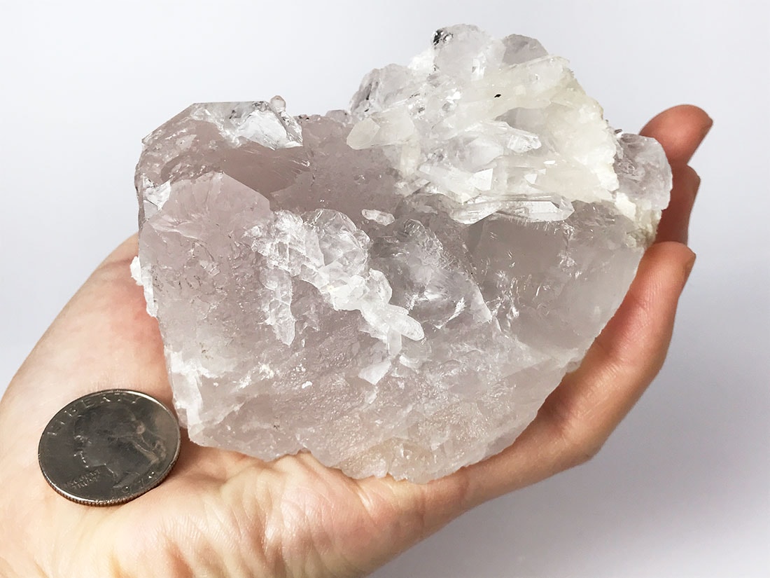 四川省産フローライトonクォーツ