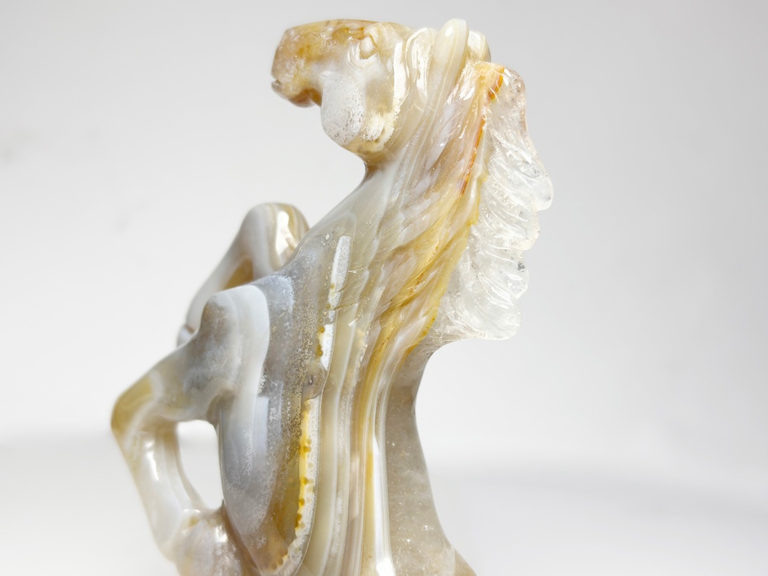 2026年干支】アゲート 馬彫刻 【50％OFF】