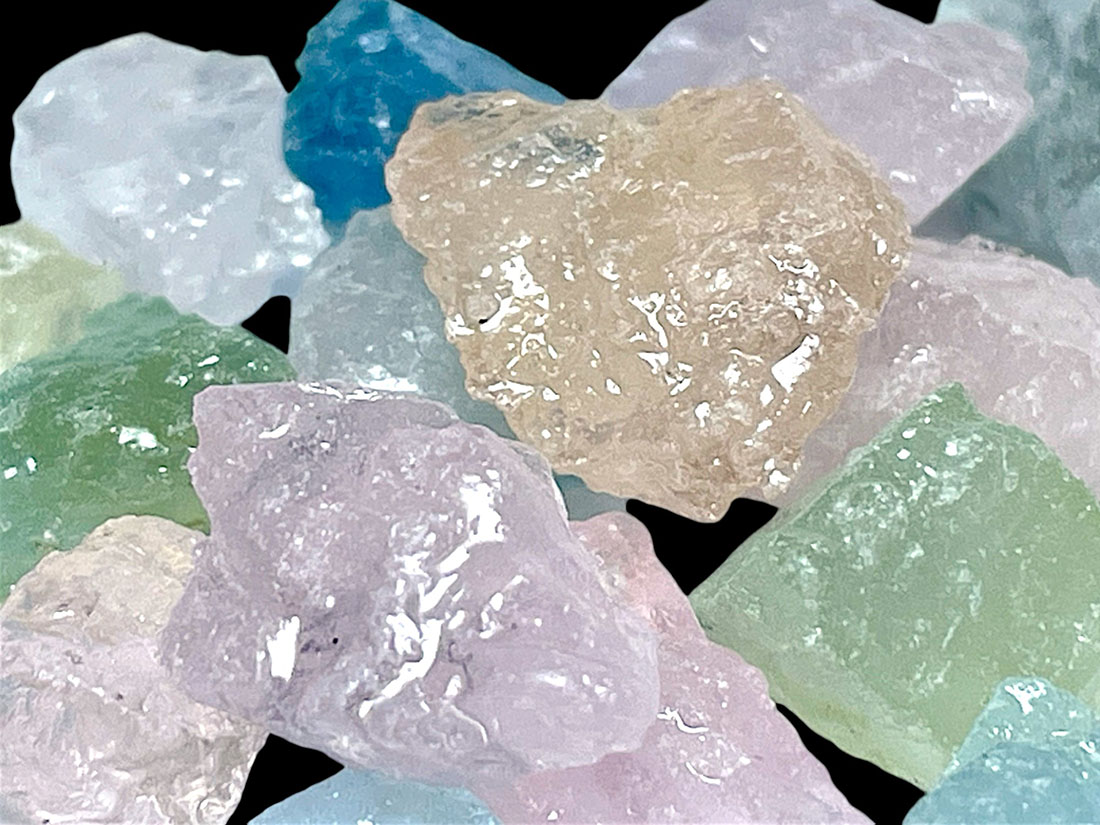 ブラジル産 ミックスベリル( 小瓶入り)