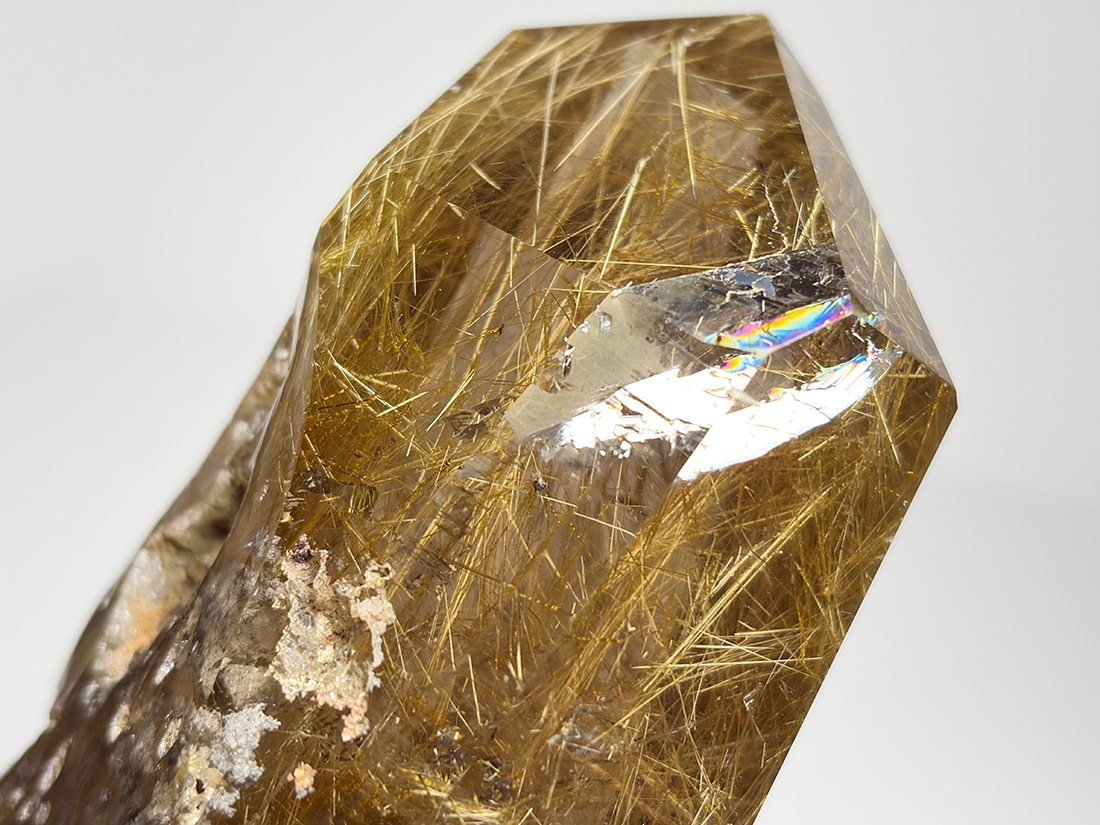 ブラジル産 ルチルクォーツ ポリッシュ / Rutilated Quartz