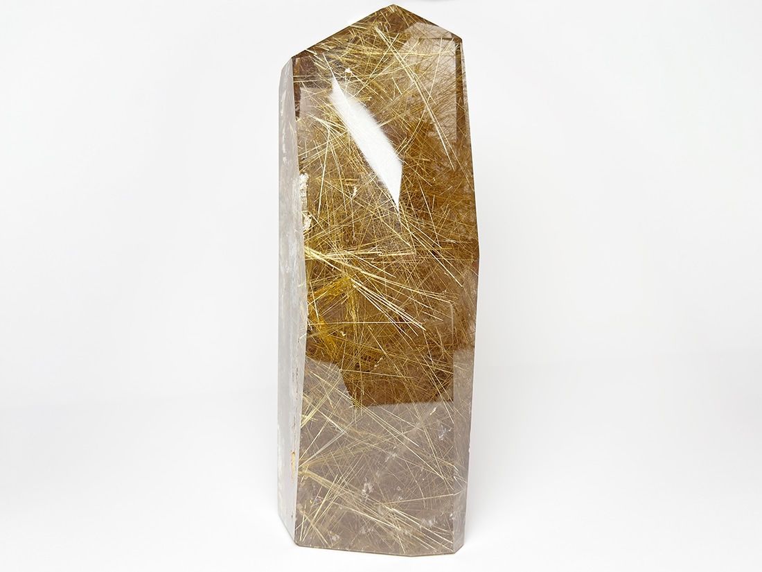 ブラジル産 ルチルクォーツ ポリッシュ / Rutilated Quartz