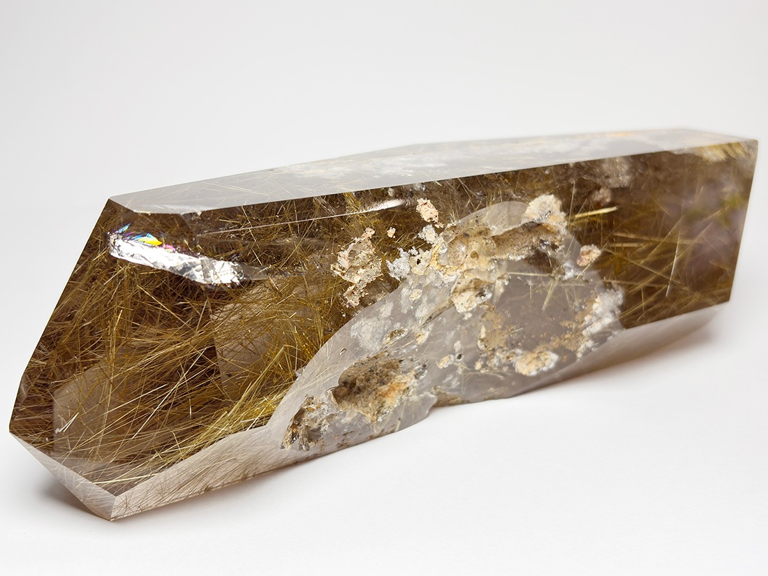 ブラジル産 ルチルクォーツ ポリッシュ / Rutilated Quartz
