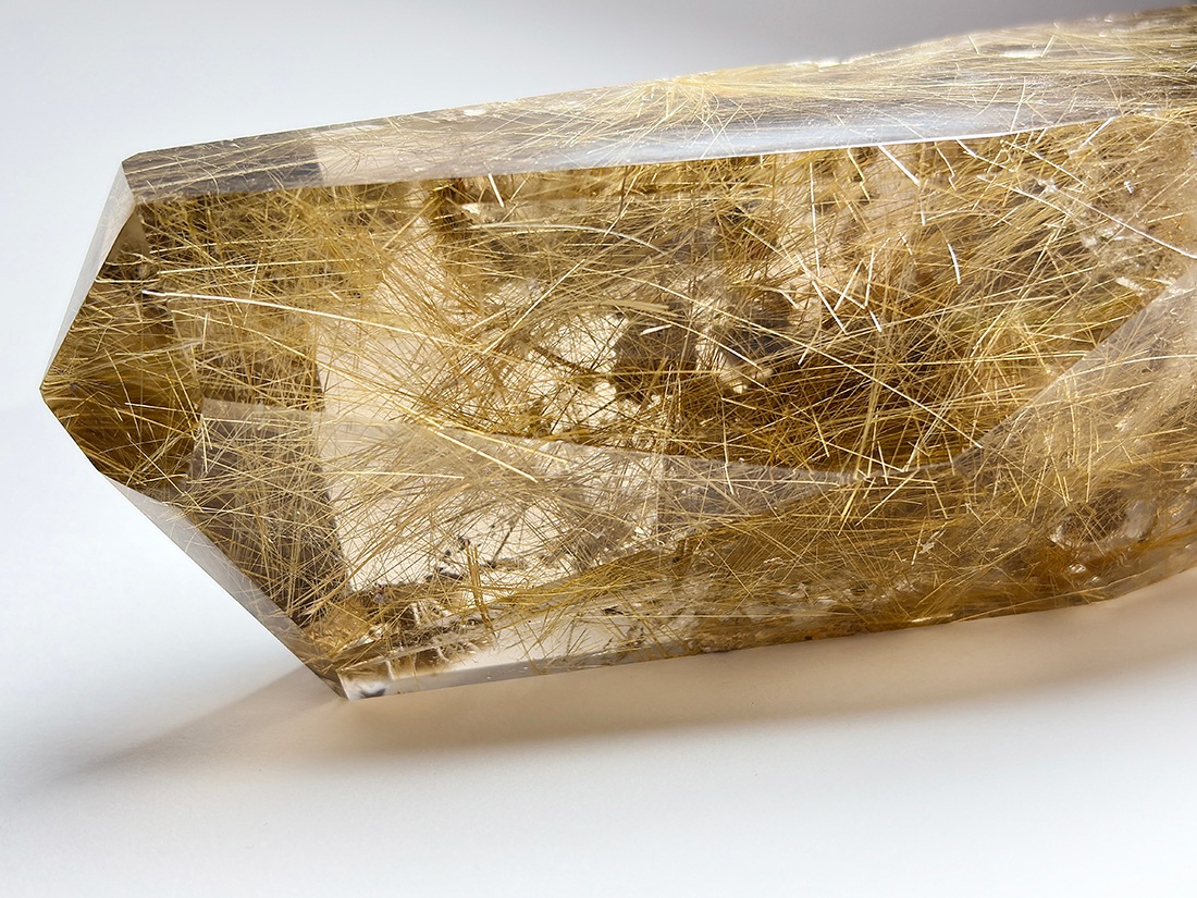 ブラジル産 ルチルクォーツ ポリッシュ / Rutilated Quartz