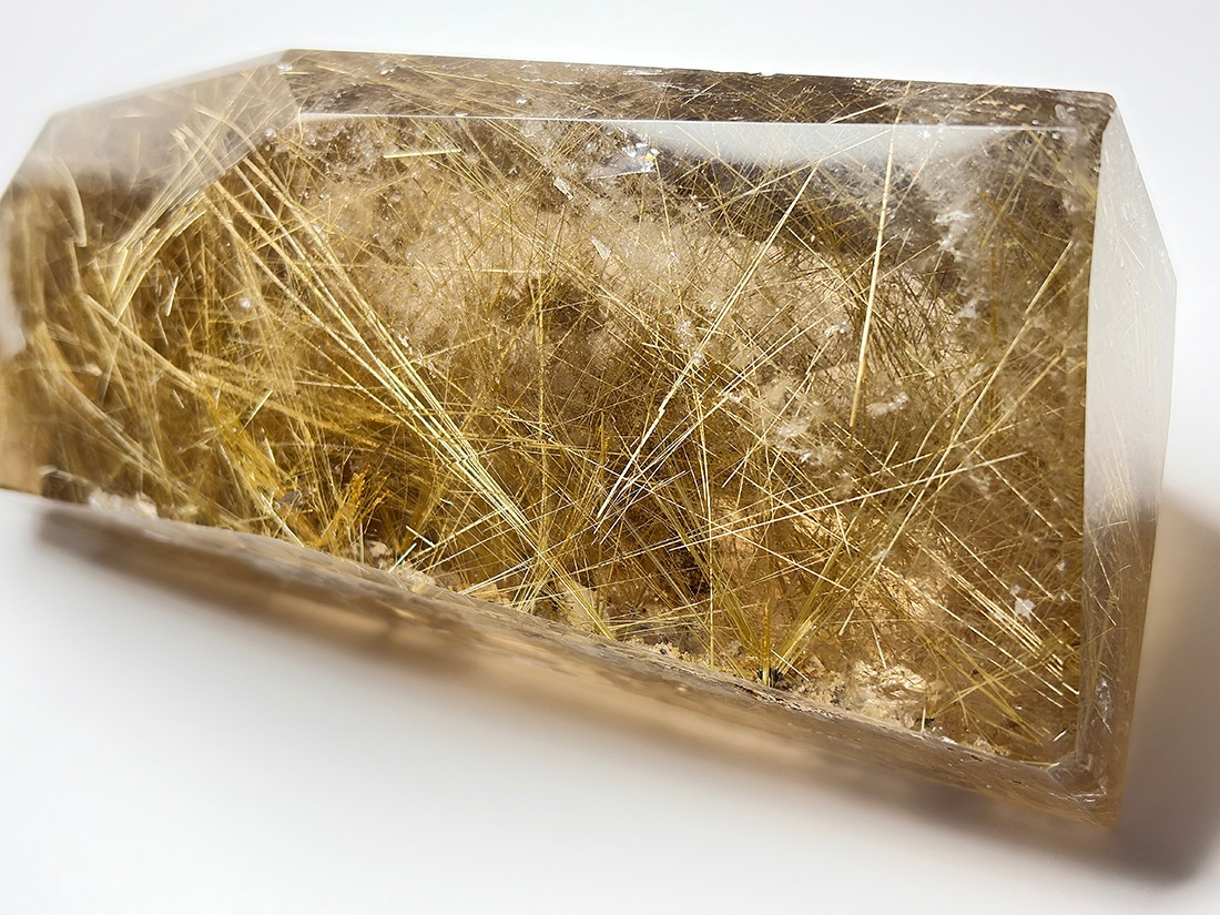 ブラジル産 ルチルクォーツ ポリッシュ / Rutilated Quartz