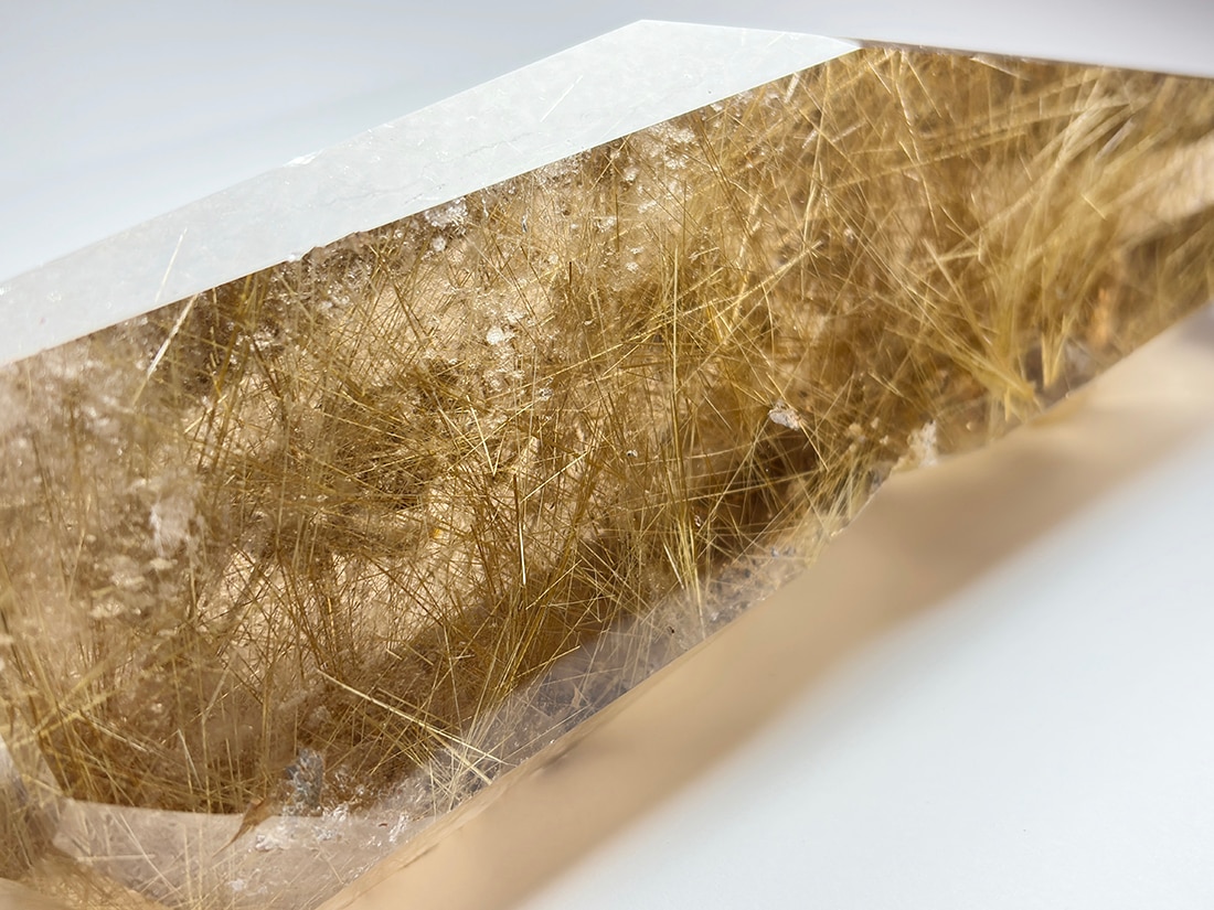ブラジル産 ルチルクォーツ ポリッシュ / Rutilated Quartz