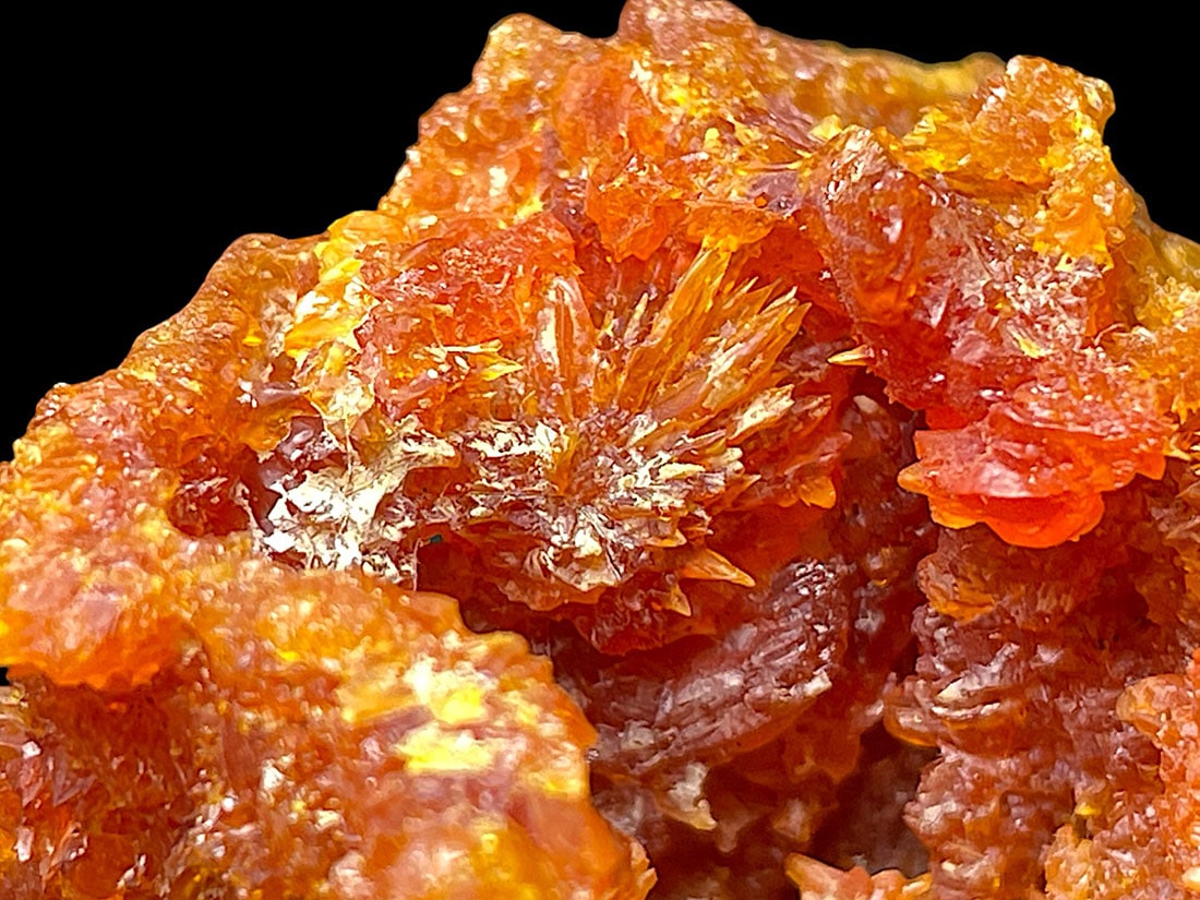【鉱物標本】ジンカイト/紅亜鉛鉱/Zincite　※ポーランド※半人工 鉱物標本】ジンカイト/紅亜鉛鉱/Zincite ※ポーランド※半人工