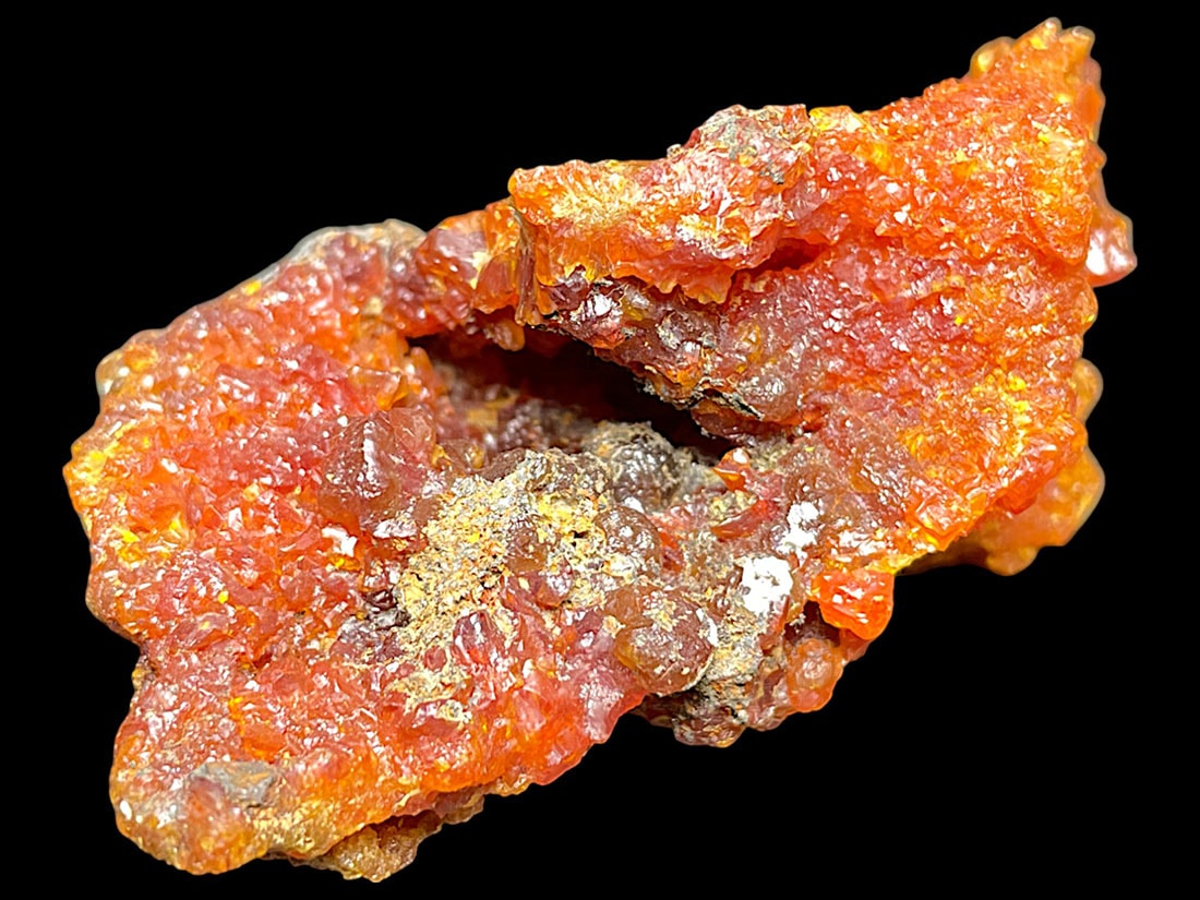 【鉱物標本】ジンカイト/紅亜鉛鉱/Zincite　※ポーランド※半人工 鉱物標本】ジンカイト/紅亜鉛鉱/Zincite ※ポーランド※半人工