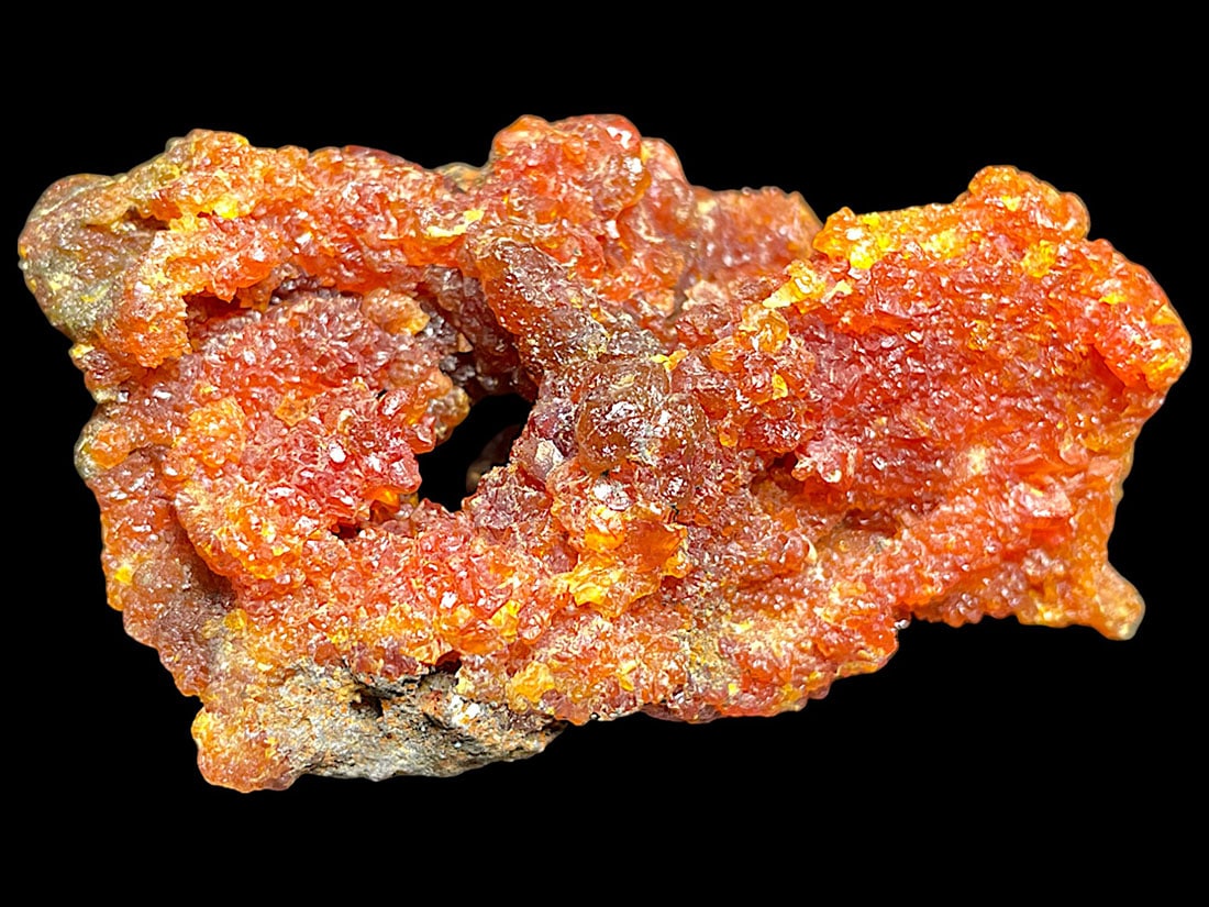 【鉱物標本】ジンカイト/紅亜鉛鉱/Zincite　※ポーランド※半人工 ポーランド産 ジンカイト / zincite ( 紅亜鉛鉱 )