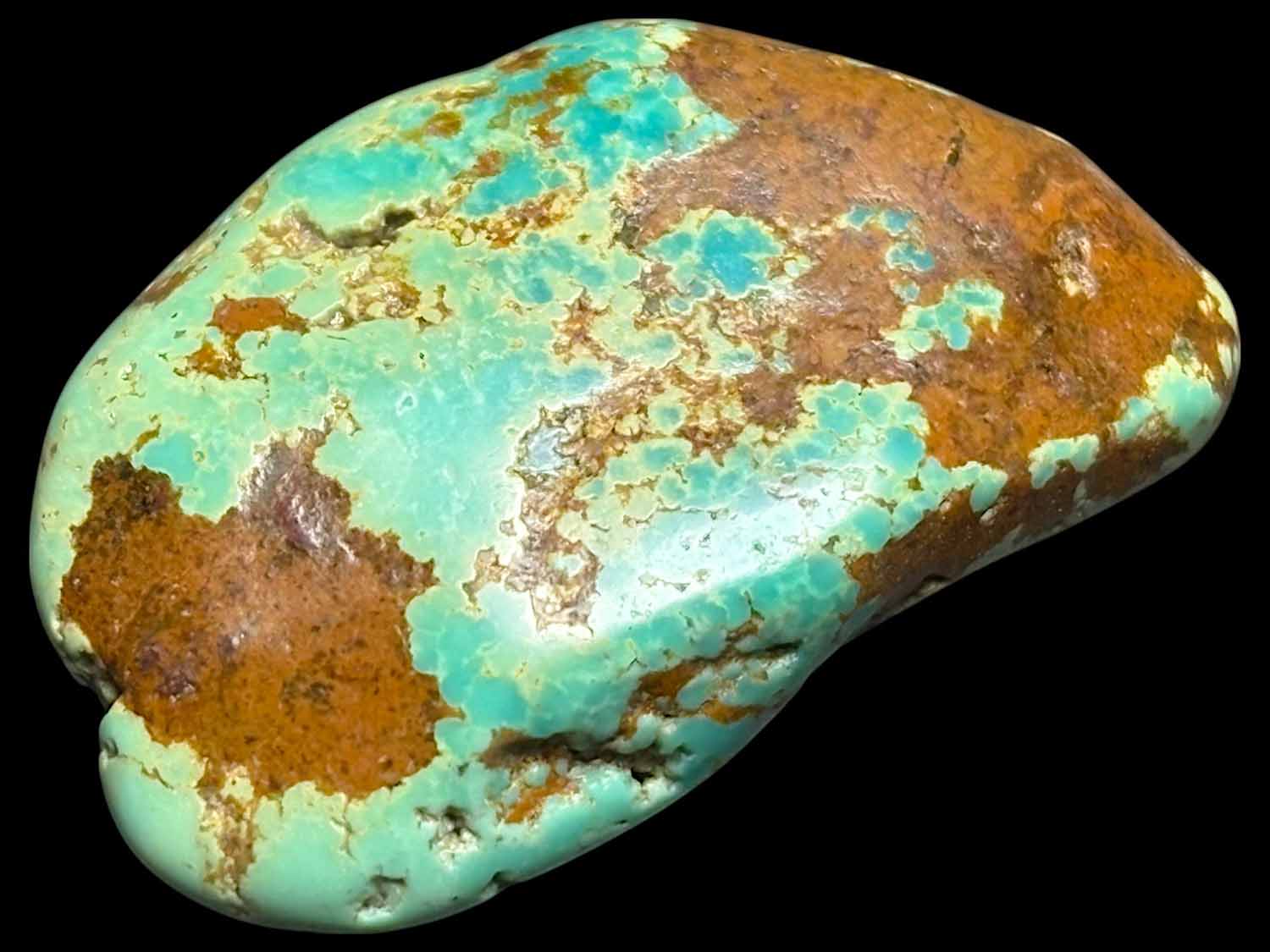 メキシコ産 ターコイズ タンブル