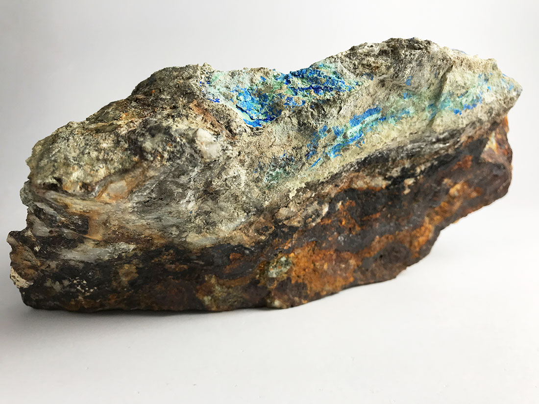 栃木県日光市足尾町産 青鉛鉱 （リナライト）