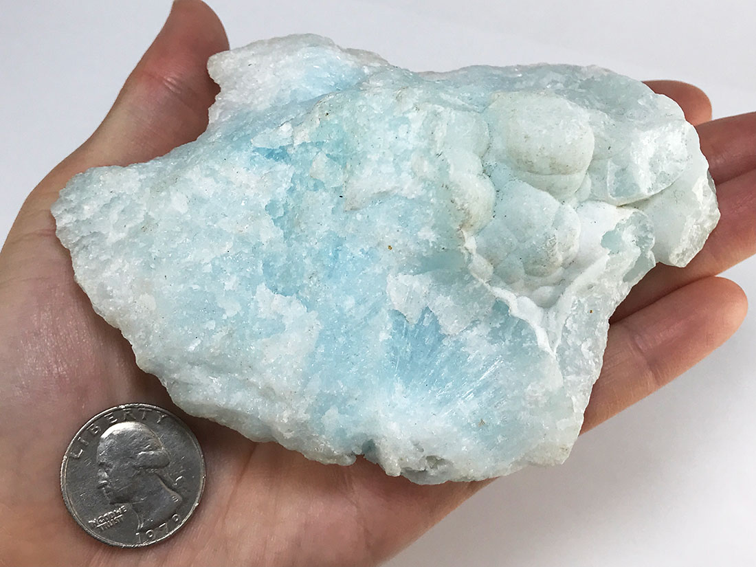 コンゴ産ブルーアラゴナイト