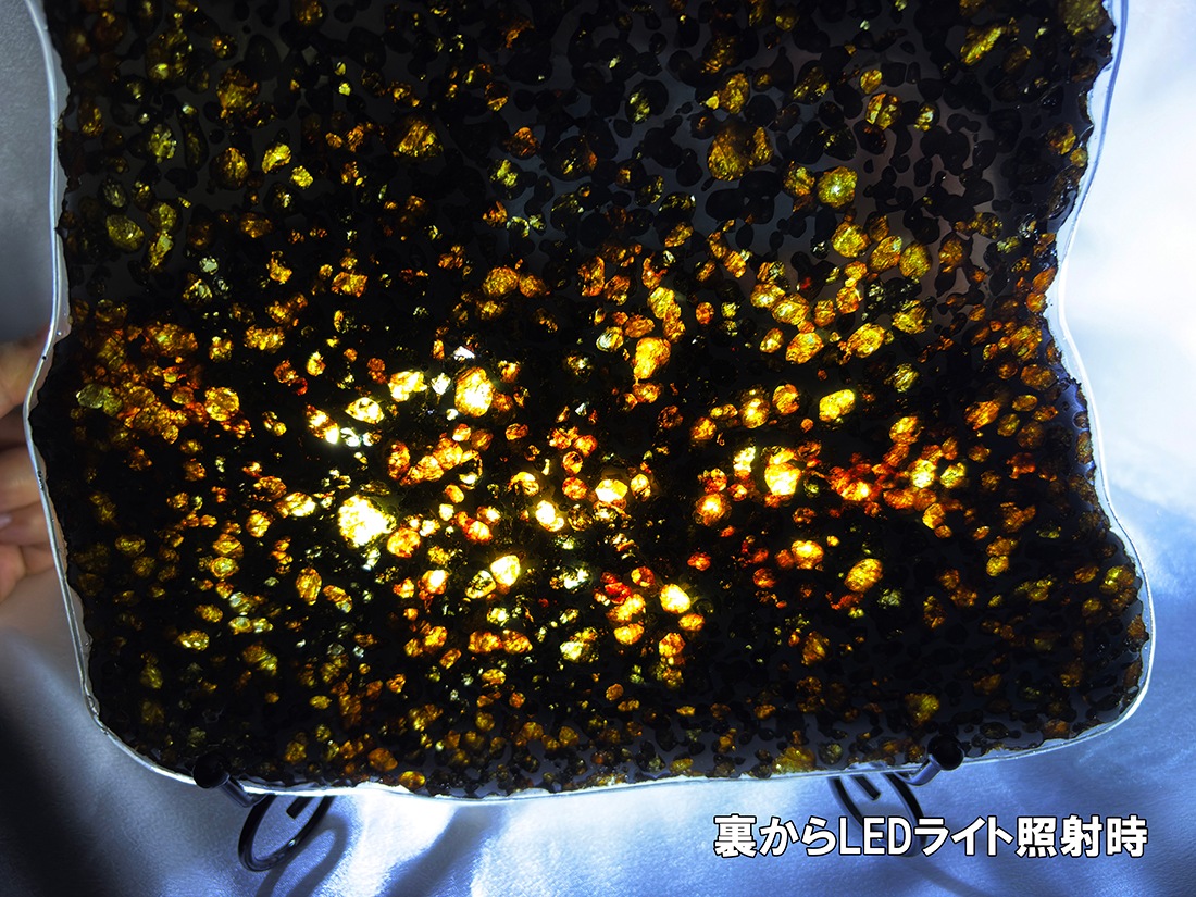 ケニア産 セリコパラサイト隕石 特大 / Sericho Pallasite Meteorite