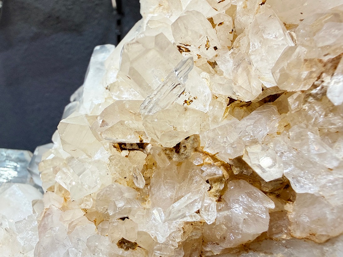 インド・マニカラン産 ヒマラヤ水晶 クラスター / Himalayan Quartz