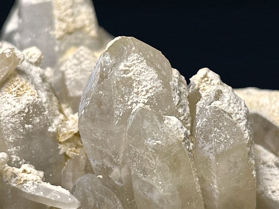 長野県竜王鉱山産 原石 国産鉱物 水晶クラスター