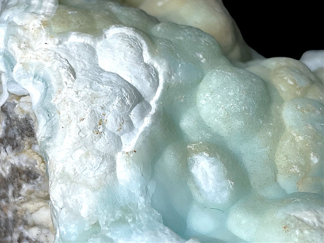 雲南省産ヘミモルファイト/Hemimorphite (異極鉱)