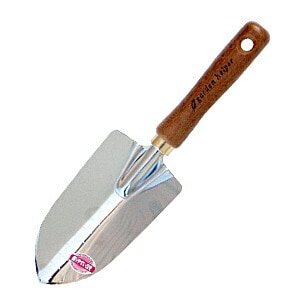 クローム 移植鏝(太)目盛付 Ｇ‐1 花 ガーデン DIY ガーデニング 用具 工具 スコップ シャベル 石黒金属