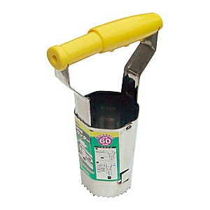 ガーデンヘルパー(GardenHelper)ステンレスホールカッター60φ ＨＣ‐60Ｓ 花 ガーデン DIY ガーデニング 用具 工具 スコップ シャベル 石黒金属 燕三条